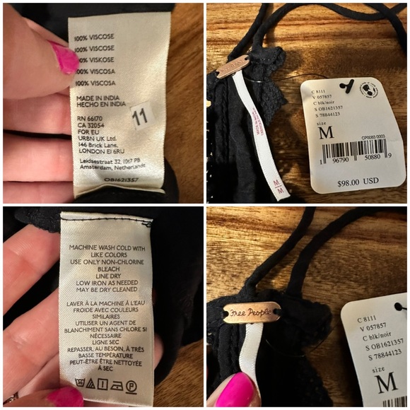 Free People Hayley Tank size M~NWT - Picture 4 of 9